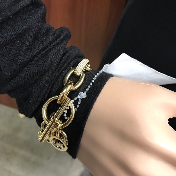 Michael Kors Gold-Tone Link Bracelet - Picture 1 of 5